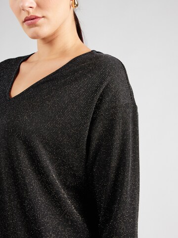 Vero Moda Curve Shirt 'VMCKanva' in Zwart