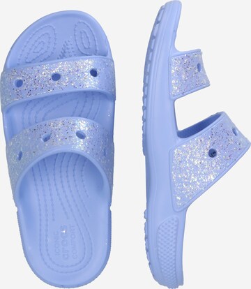 Pantoufle Crocs en bleu