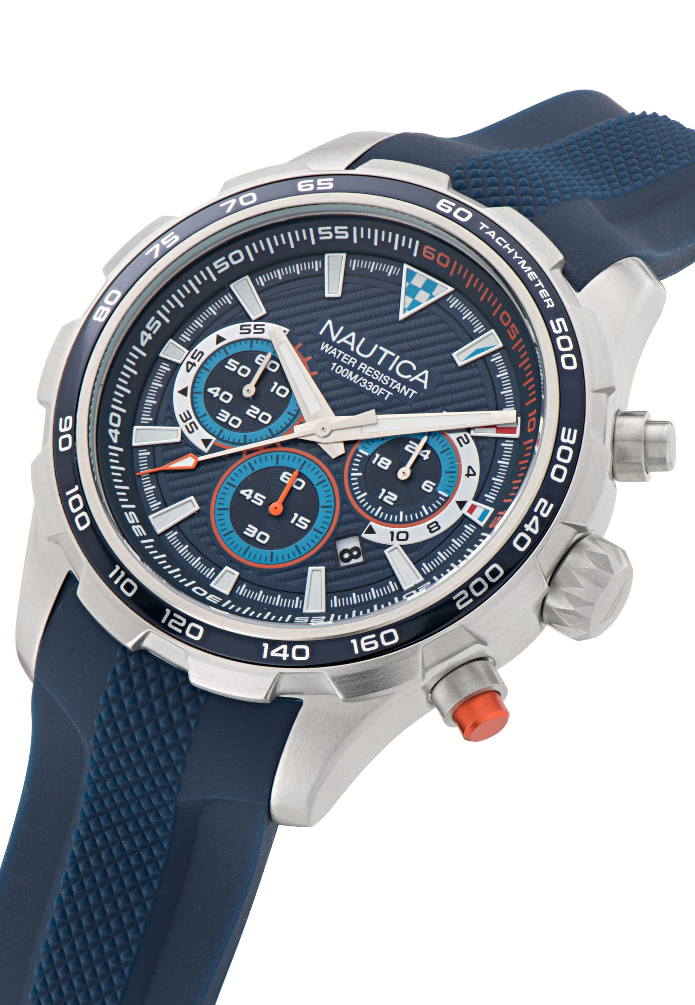 NAUTICA Analoog horloge in Blauw