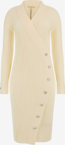 GUESS Knitted dress in White: front