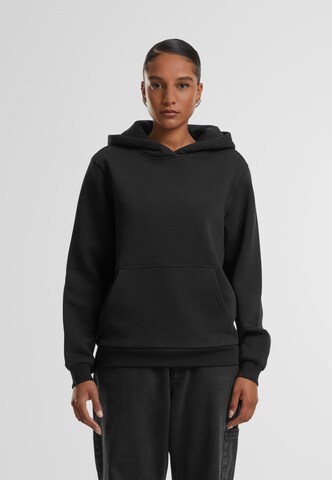 Sweat-shirt Urban Classics en noir : devant