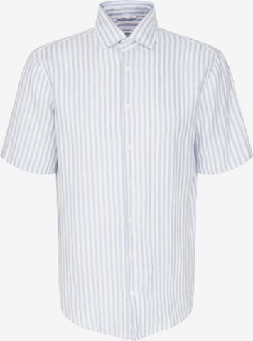 SEIDENSTICKER Hemd in Blau: Vorderseite