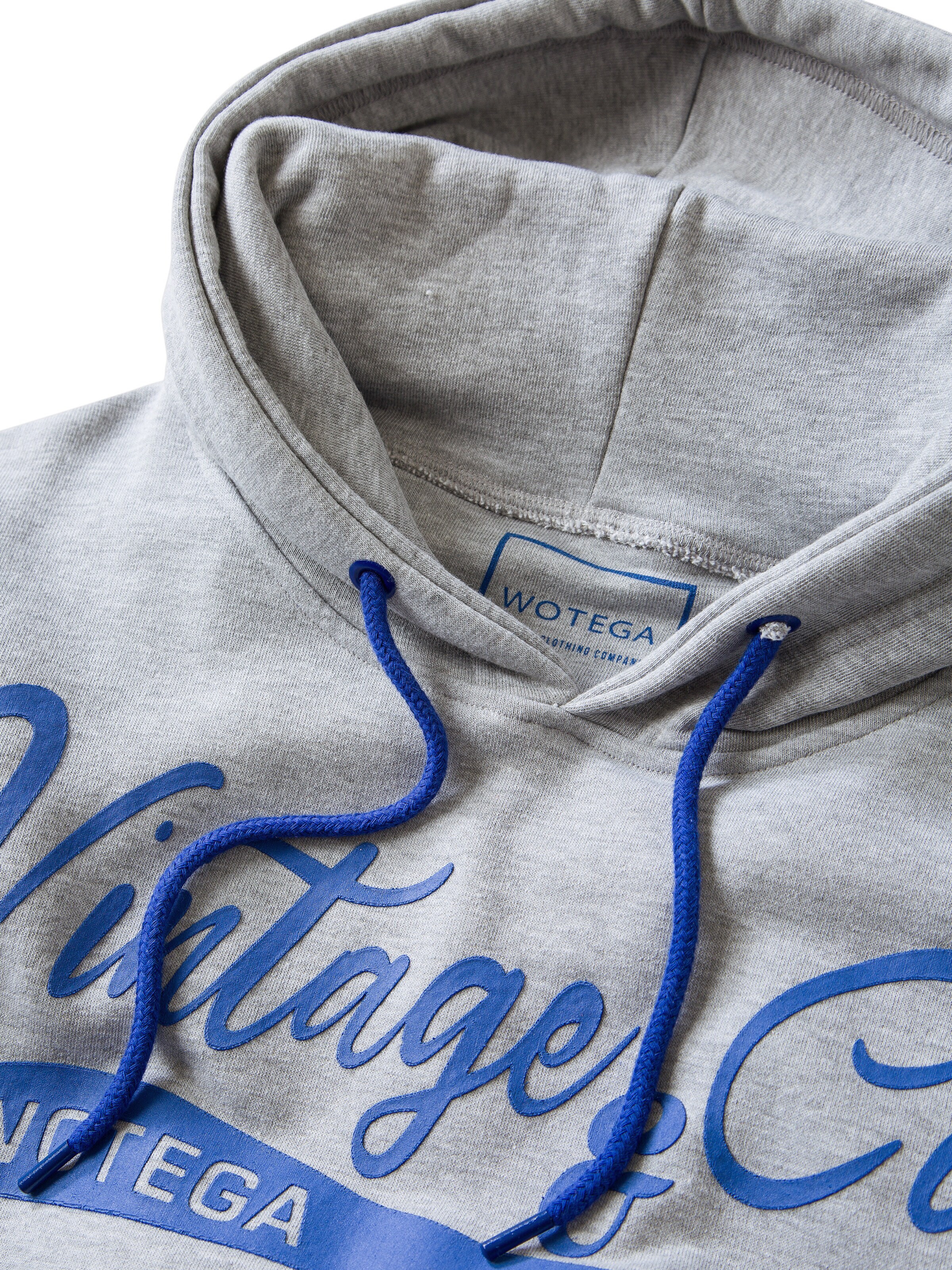 WOTEGA Sweatshirt 'WT Star' in Grau