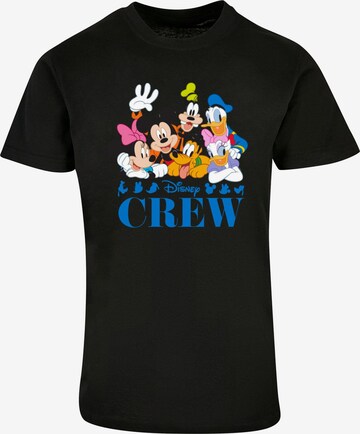 Maglietta 'Mickey Mouse - Disney Friends' di ABSOLUTE CULT in nero: frontale