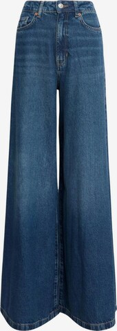 Marks & Spencer Wide leg Jeans in Blue: front