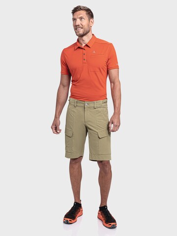 Schöffel Regular Outdoor trousers ' Kitzstein ' in Green
