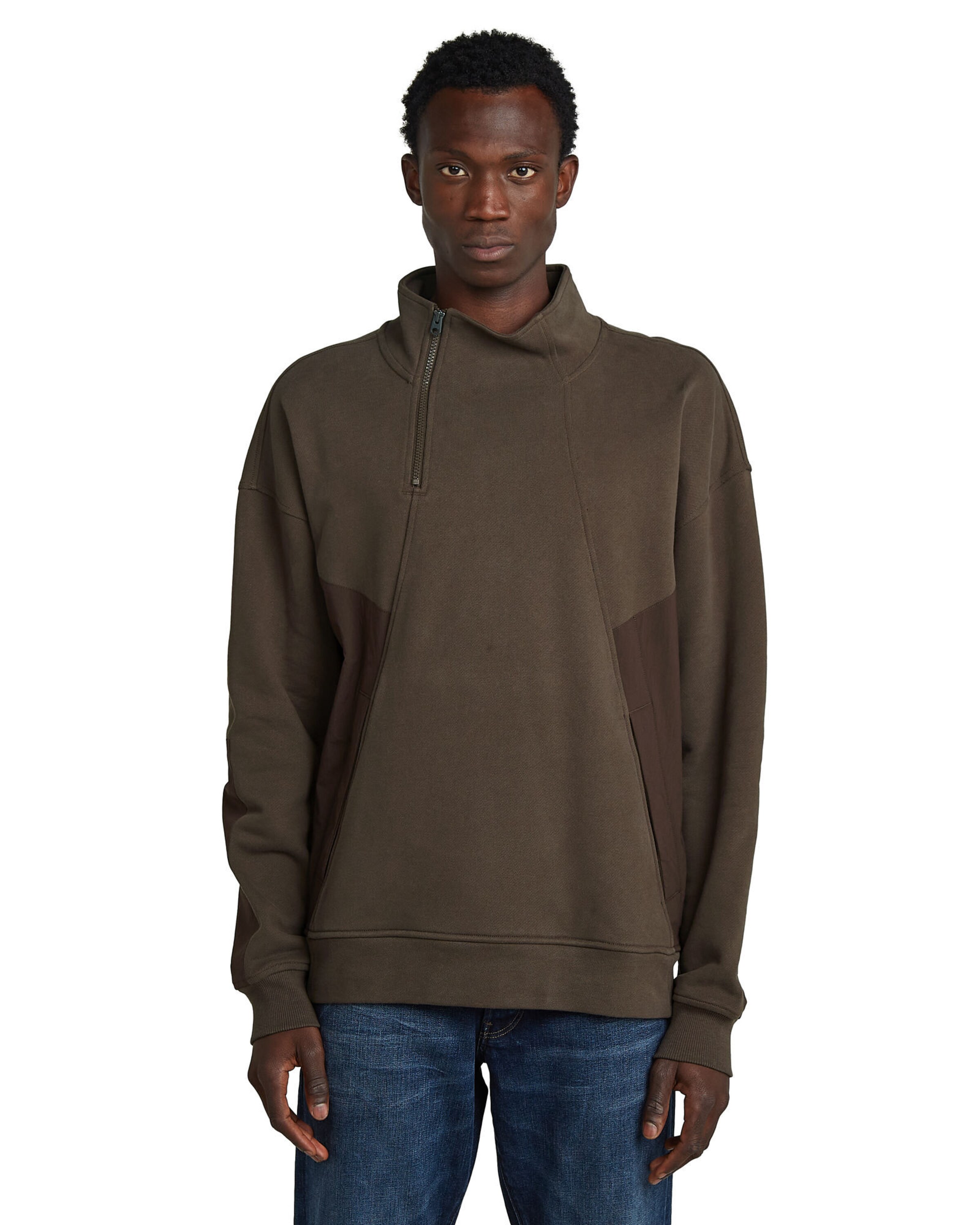 G-STAR Pullover in Braun: Vorderseite