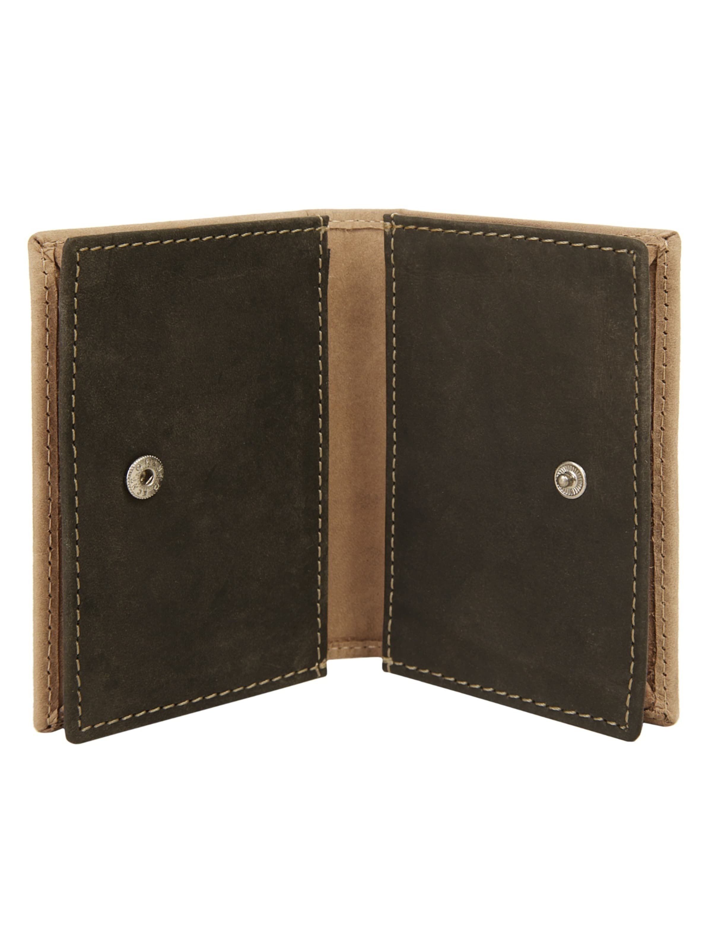 BODENSCHATZ Portemonnaie 'BICOLOUR'‌‌‌‌‌‌‌‌ in Braun