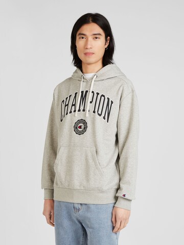 Champion Authentic Athletic Apparel Sweatshirt in Grey: front