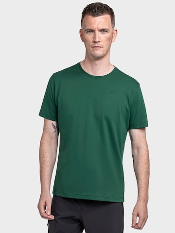 T-Shirt fonctionnel 'Buchberg' Schöffel en vert : devant