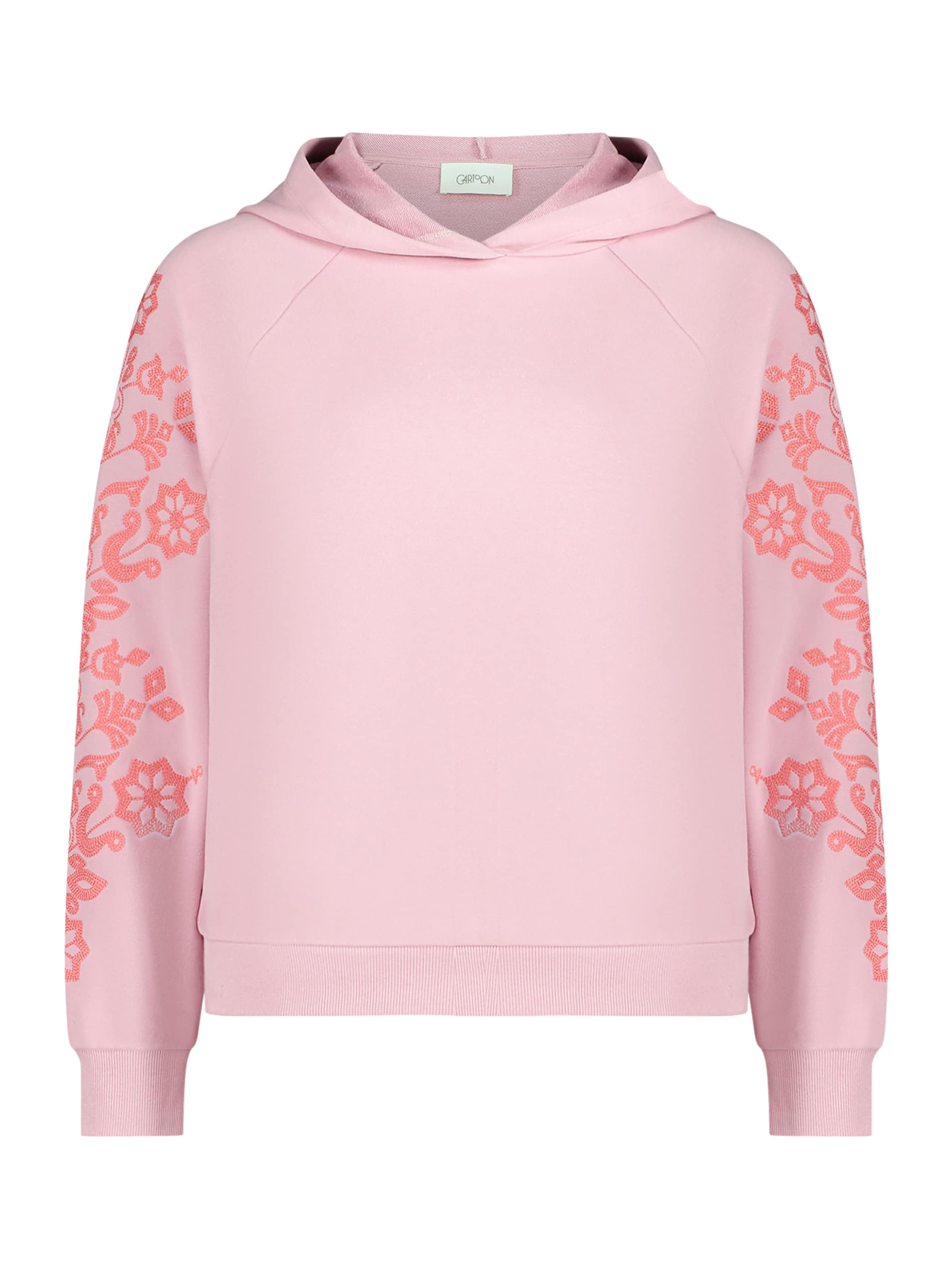Sweat-shirt Cartoon en rose : devant