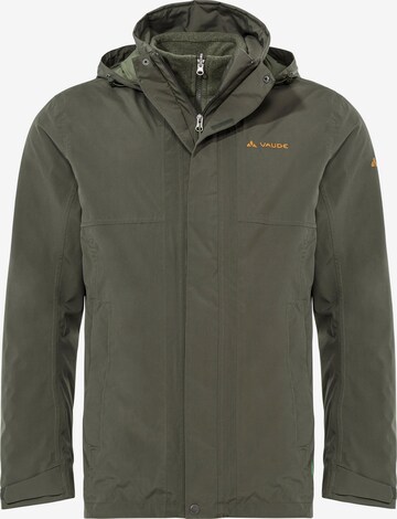 VAUDE Outdoorjas 'Rosemoor' in Groen: voorkant