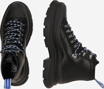 Karl Lagerfeld - Botas con cordones 'LUNAR' en negro