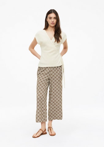 s.Oliver Wide Leg Hose in Braun