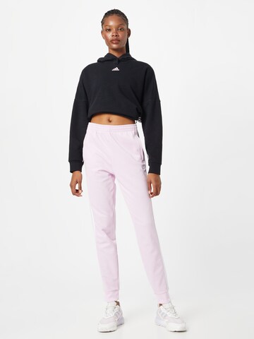 ADIDAS ORIGINALS Tapered Pants 'Adicolor Classics Cuffed' in Pink