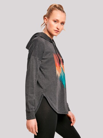 F4NT4STIC Sweatshirt 'Berg Sonnenuntergang' in Grijs
