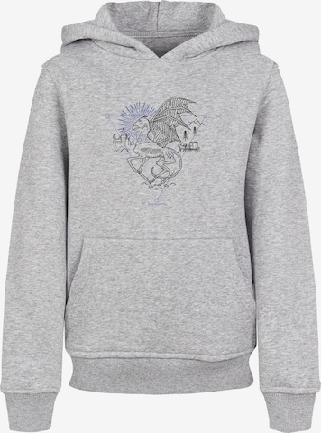F4NT4STIC Sweatshirt 'Harry Potter' in Grey: front