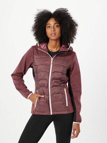 ICEPEAK Outdoorjacke 'BURLISON' in Lila: predná strana