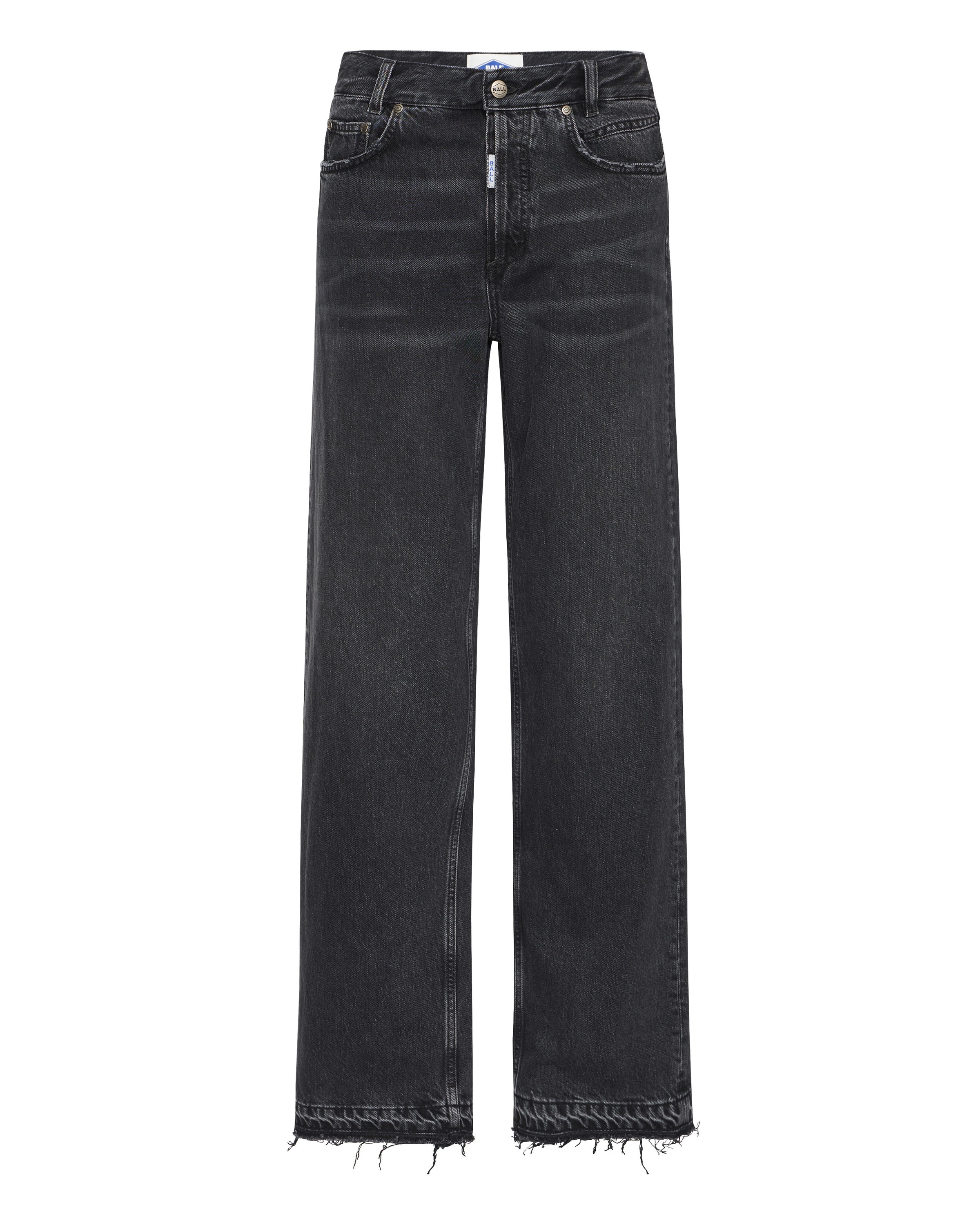 Loosefit Jean Ball en noir : devant