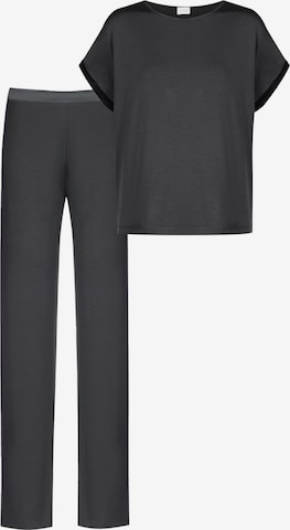 Mey Pyjama 'Pure Chic' in Grau: Vorderseite