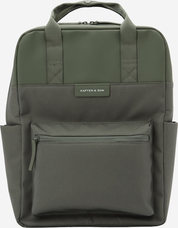 Kapten & Son Rugzak 'Bergen' in Groen: voorkant