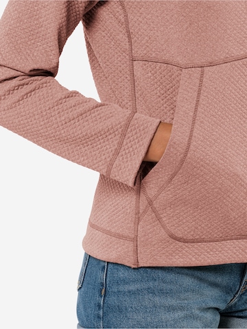 JACK WOLFSKIN Functionele fleece jas 'FERNWEH' in Roze