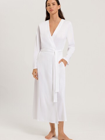 Robe de chambre ' Naila ' Hanro en blanc : devant