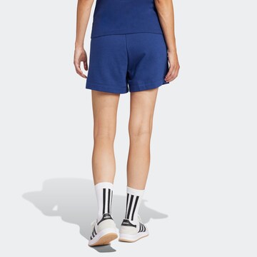 ADIDAS SPORTSWEAR Loose fit Sports trousers 'Essentials' in Blue