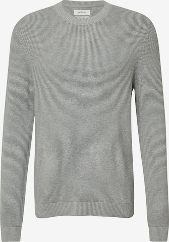 Pull-over s.Oliver en gris : devant
