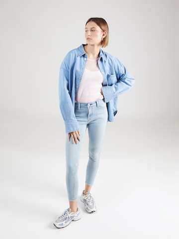 LEVI'S ® Skinny Jeans '710 Super Skinny' in Blau
