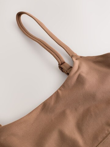 self. Bustier BH in Braun