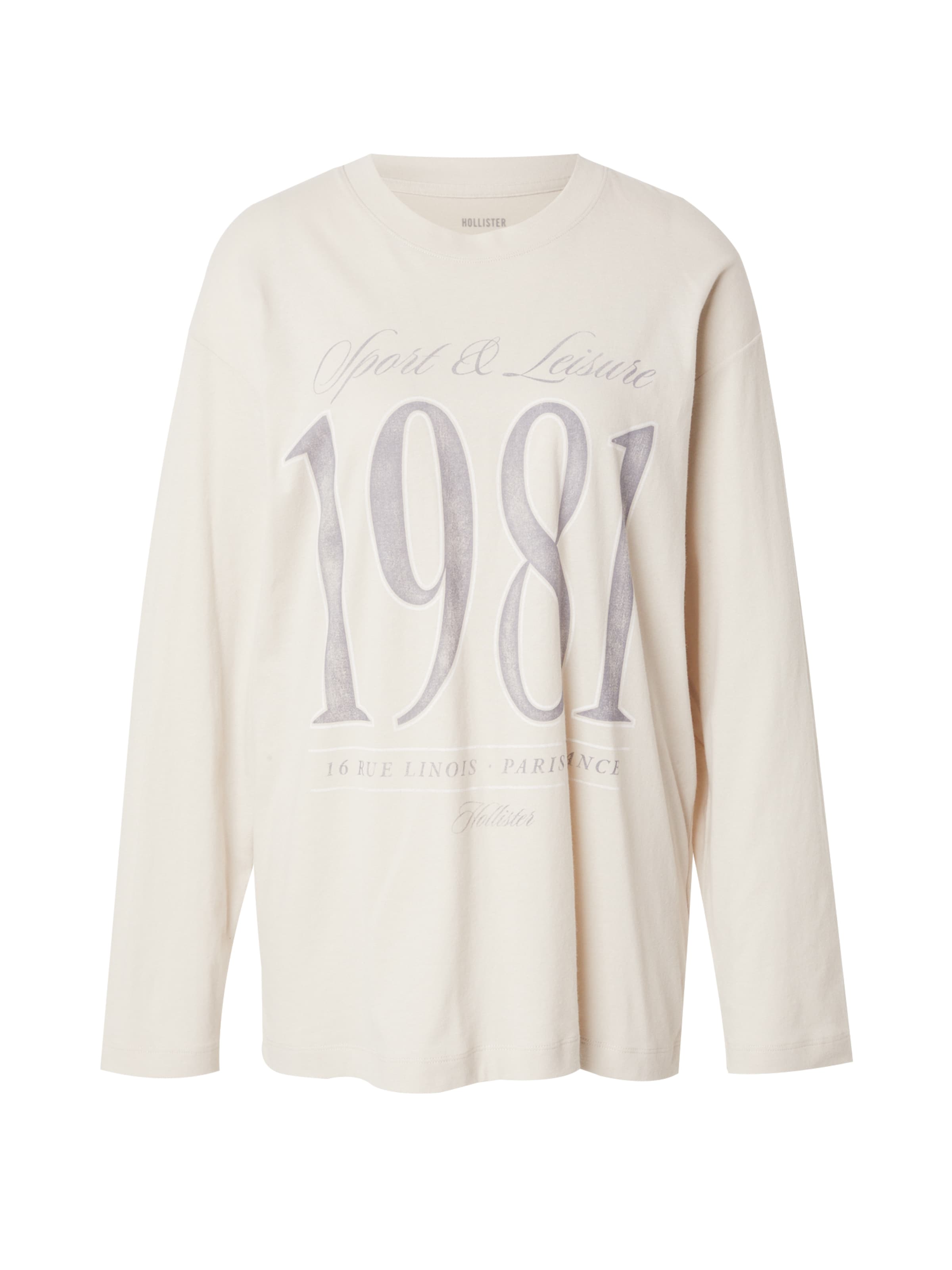 HOLLISTER - Camisa em bege: frente