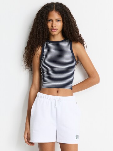 Pull&Bear Top in Blauw: voorkant