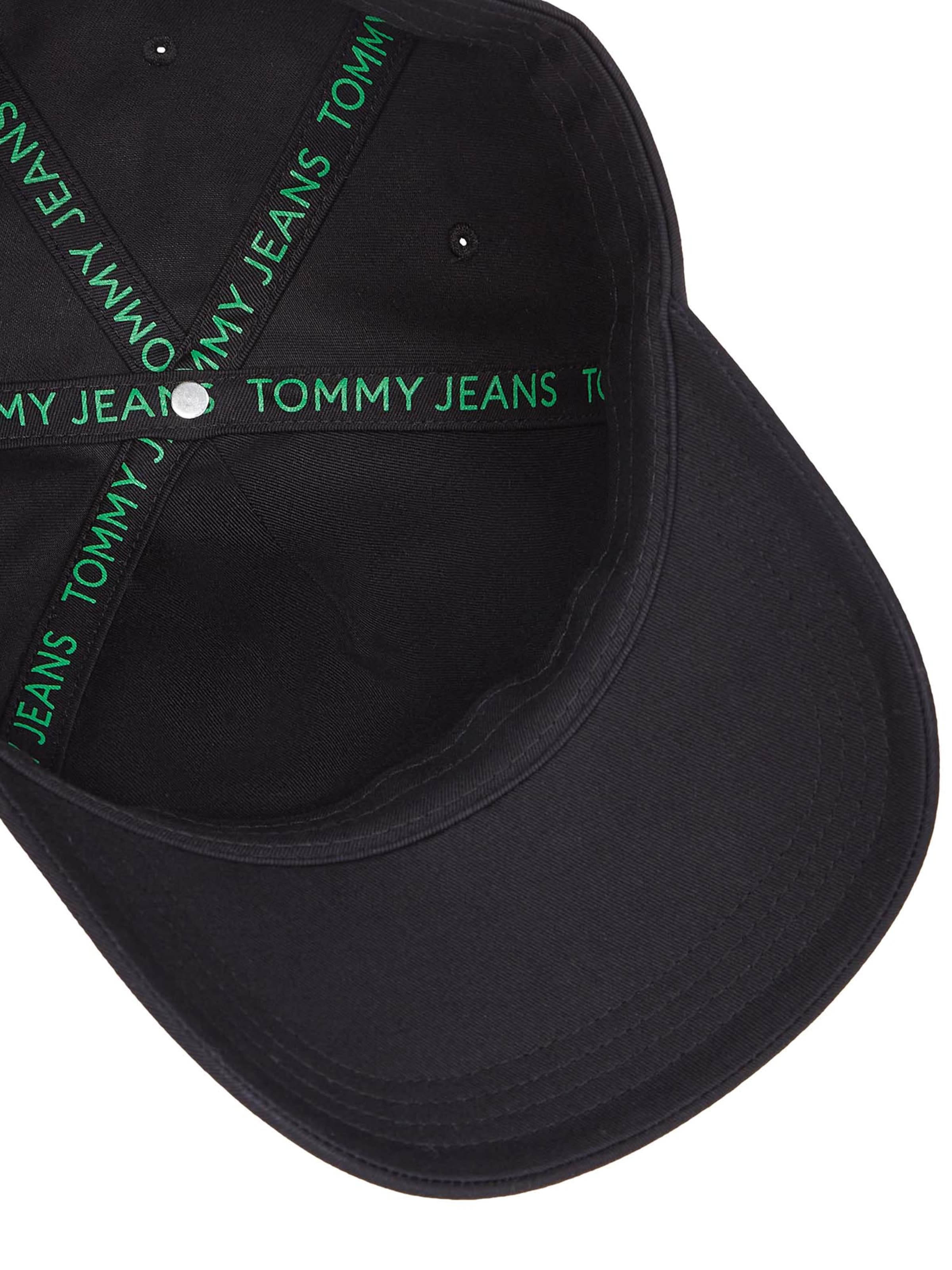 Tommy Jeans - Gorra &#x27;Heritage&#x27; en negro