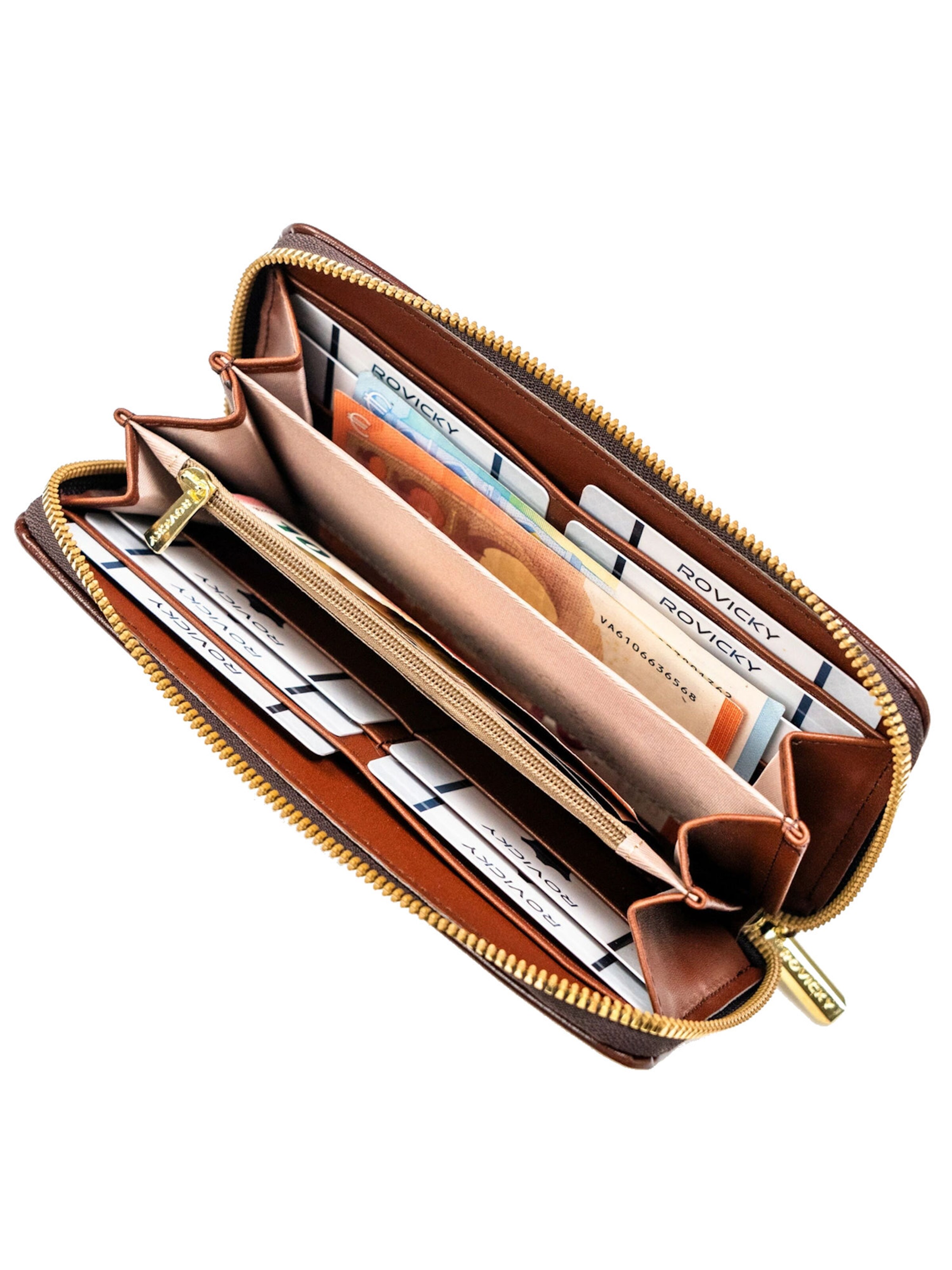 Tomshop24-7 Wallet 'Rovicky Eco' in Brown