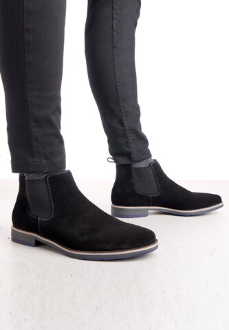 LLOYD Chelsea Boots 'LEON' in Black: front