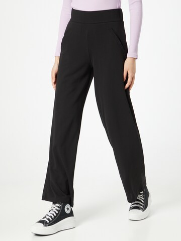 JDY Regular Pants in Black: front