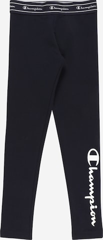 Champion Authentic Athletic Apparel Skinny Leggings in Blue: front