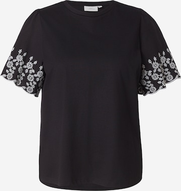 ONLY Carmakoma Shirt 'CARDREAM' in Black: front