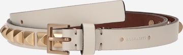 Cintura di AllSaints in beige: frontale