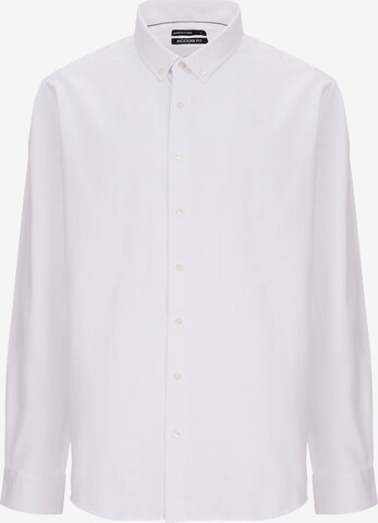 DeFacto Business Shirt in White: front