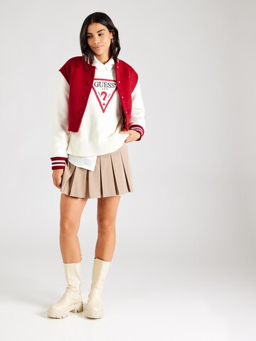 Pull-over GUESS JEANS en blanc