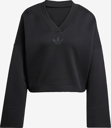 ADIDAS ORIGINALS Sweatshirt in Schwarz: Vorderseite