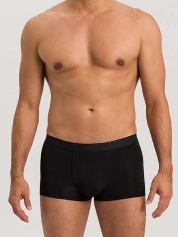 Hanro - Boxers 'Micro Touch' em preto: frente