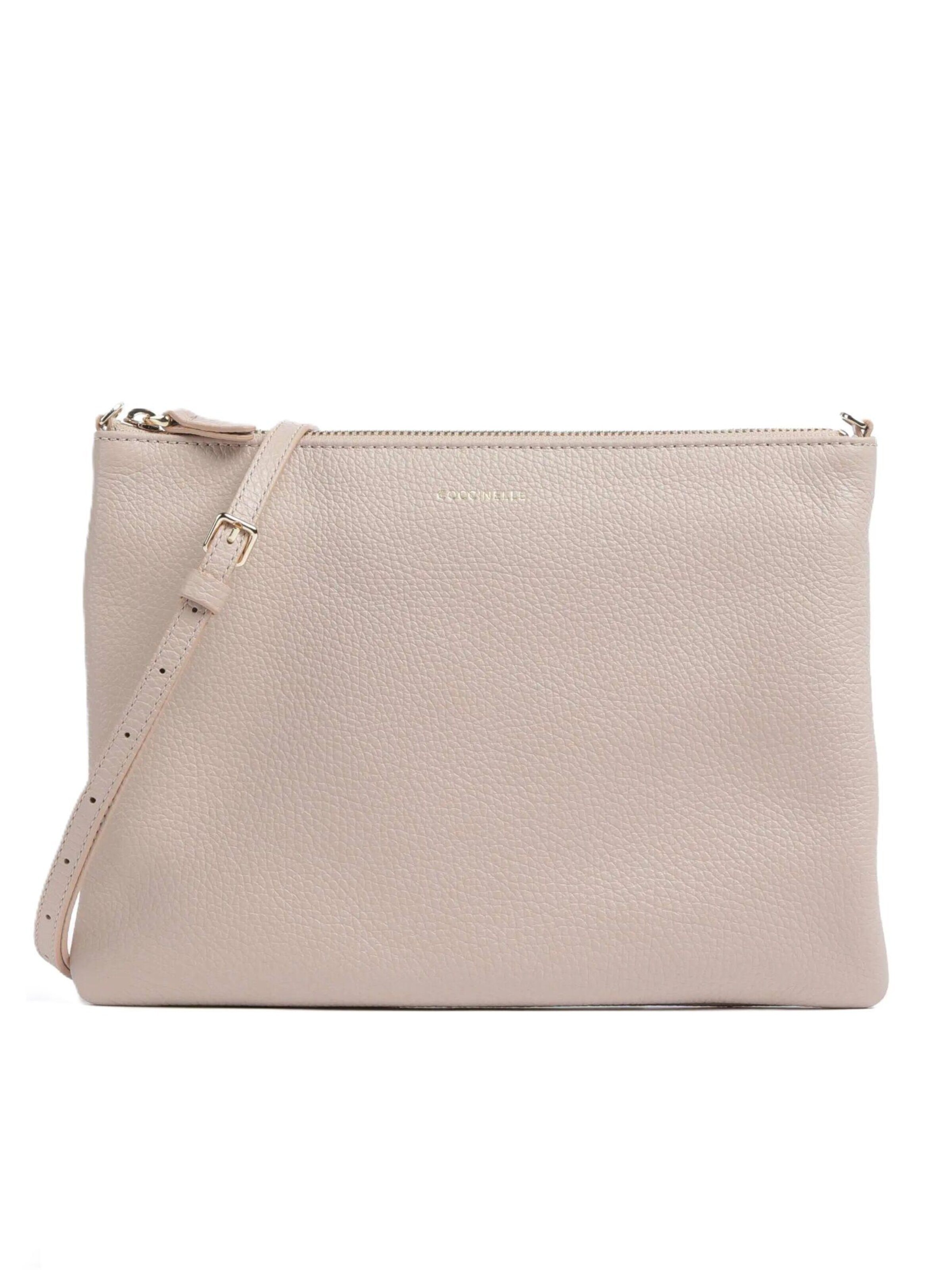 Borsa a spalla 'E5MMA55F401' di Coccinelle in beige: frontale