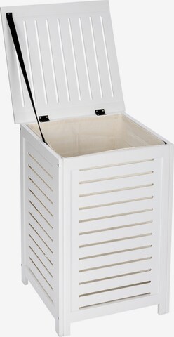 Wenko Laundry Basket 'Oslo' in White