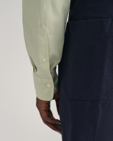 GANT Slim fit Button Up Shirt in Green