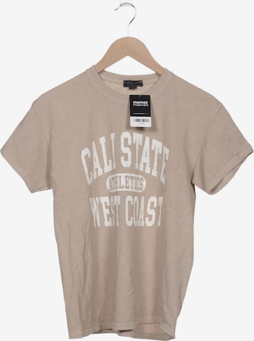 NEW LOOK T-Shirt XS in Beige: Vorderseite