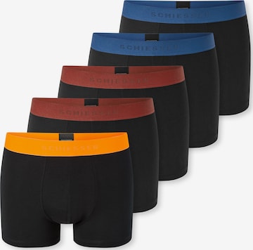 SCHIESSER Boxershorts '95/5 Organic Cotton' in Schwarz: Vorderseite