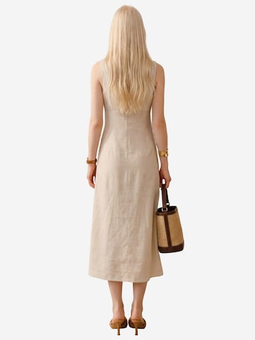 Robe My fashion en beige